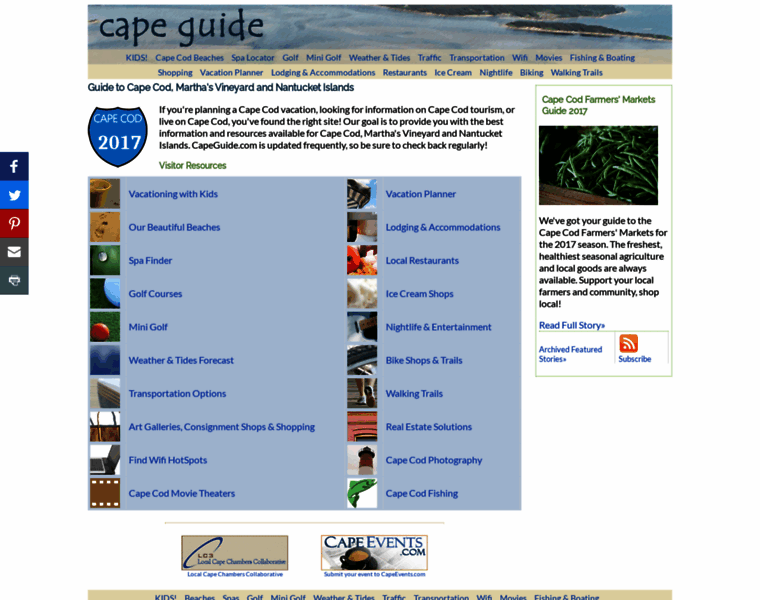 Capeguide.com thumbnail