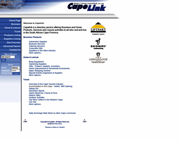 Capelink.co.za thumbnail