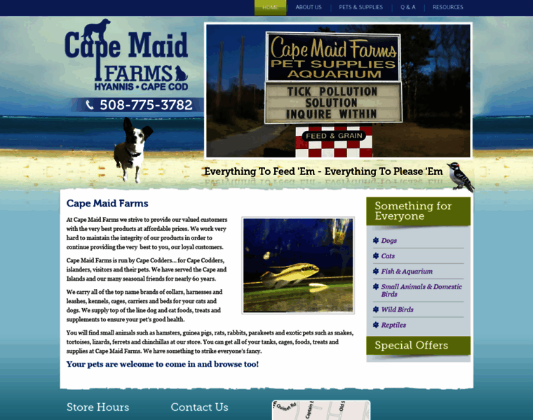 Capemaidfarms.com thumbnail