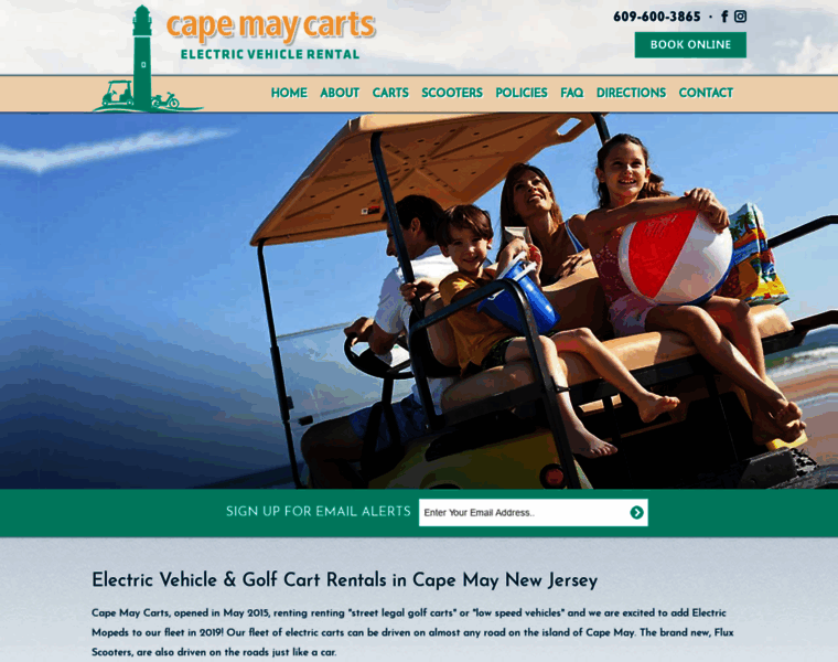Capemaycarts.com thumbnail