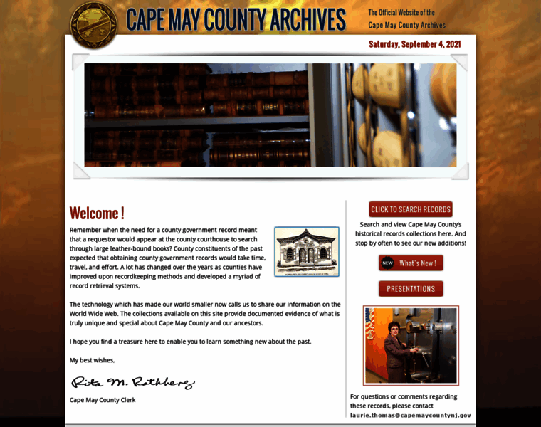 Capemaycountyarchives.com thumbnail