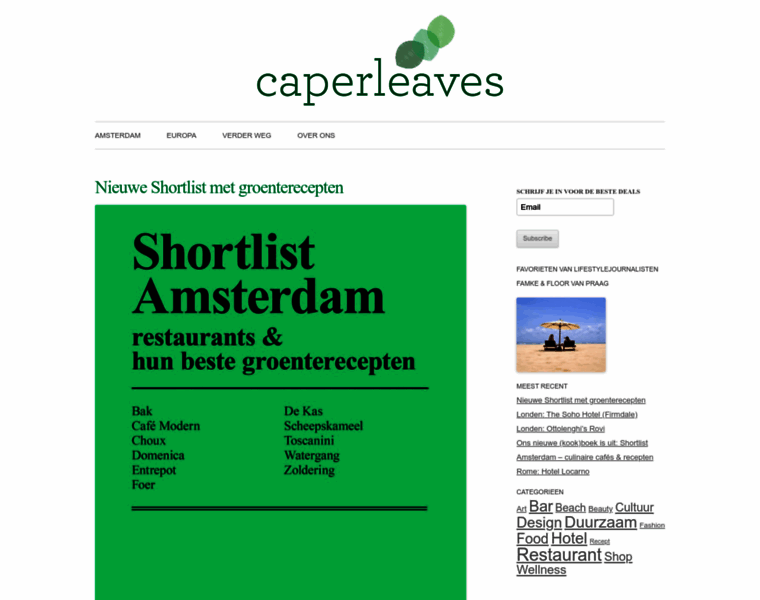 Caperleaves.nl thumbnail