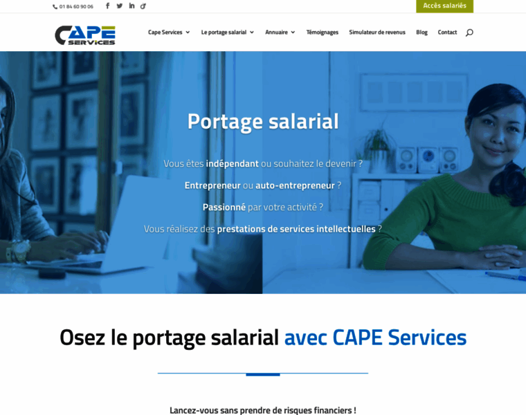 Capeservices.fr thumbnail