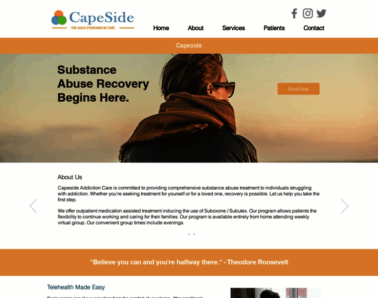 Capesideaddictioncare.com thumbnail