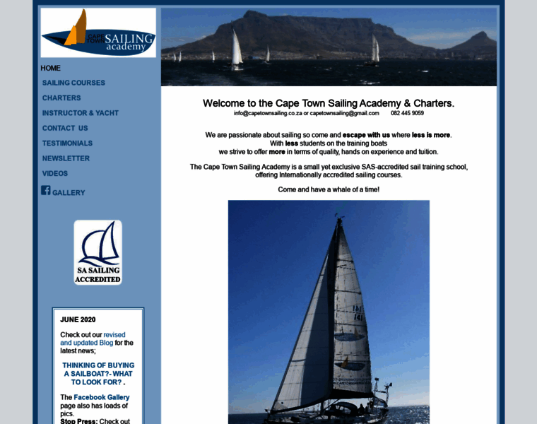 Capetownsailing.co.za thumbnail
