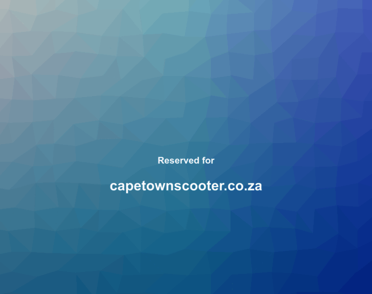 Capetownscooter.co.za thumbnail