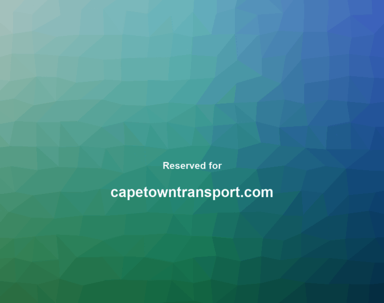 Capetowntransport.com thumbnail