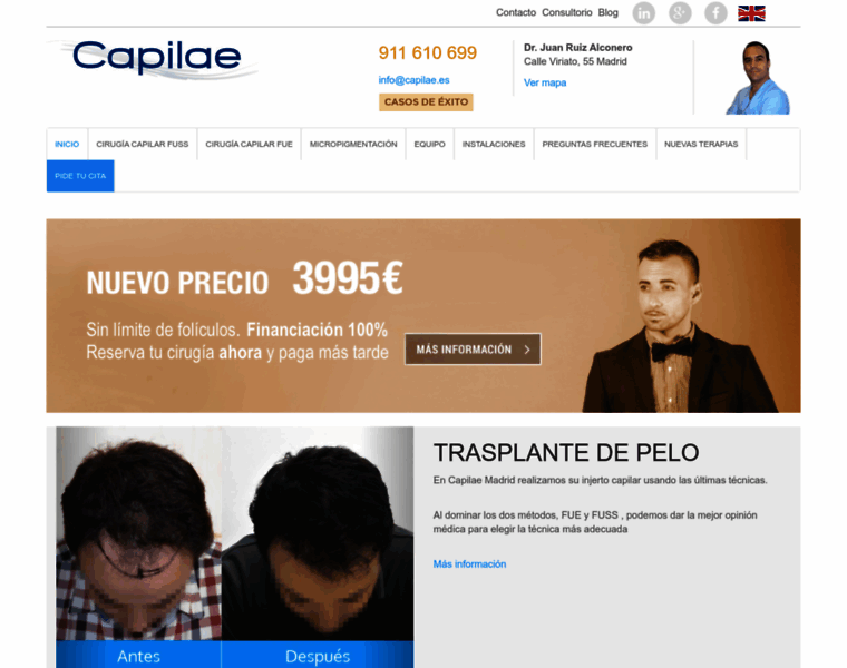 Capilae.es thumbnail