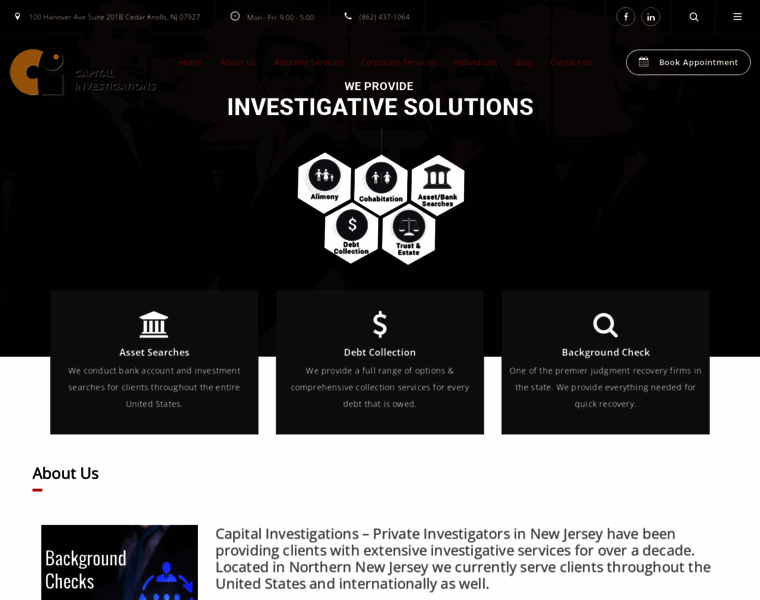 Capinvestigations.net thumbnail