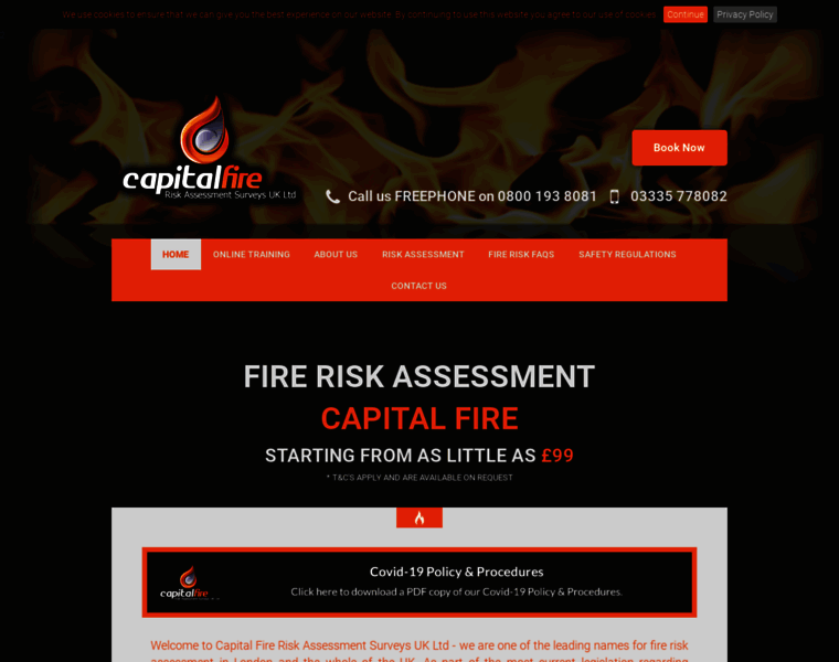 Capital-fire.co.uk thumbnail