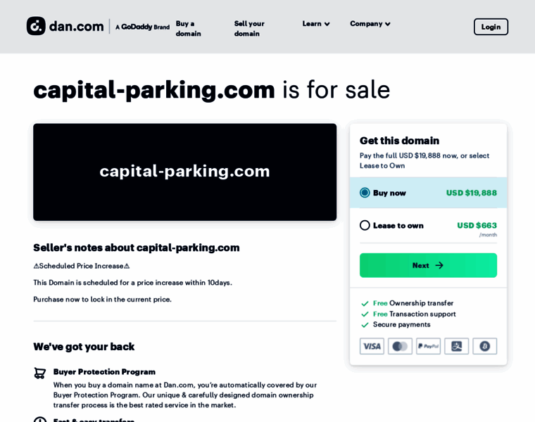 Capital-parking.com thumbnail