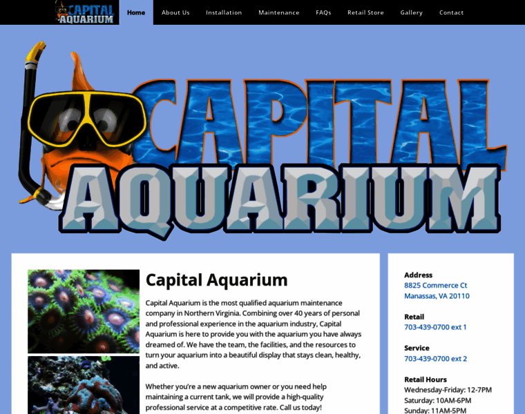 Capitalaquarium.com thumbnail