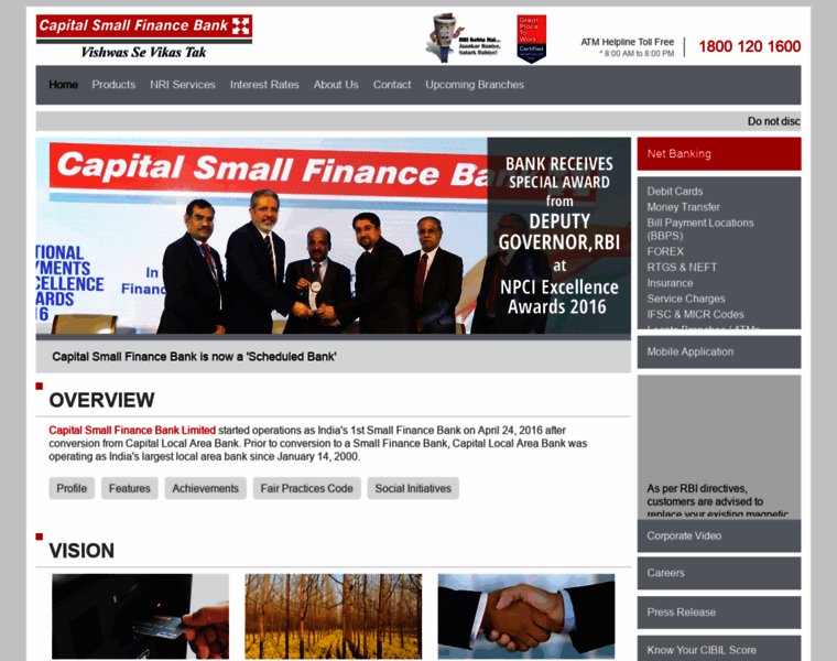 Capitalbank.co.in thumbnail