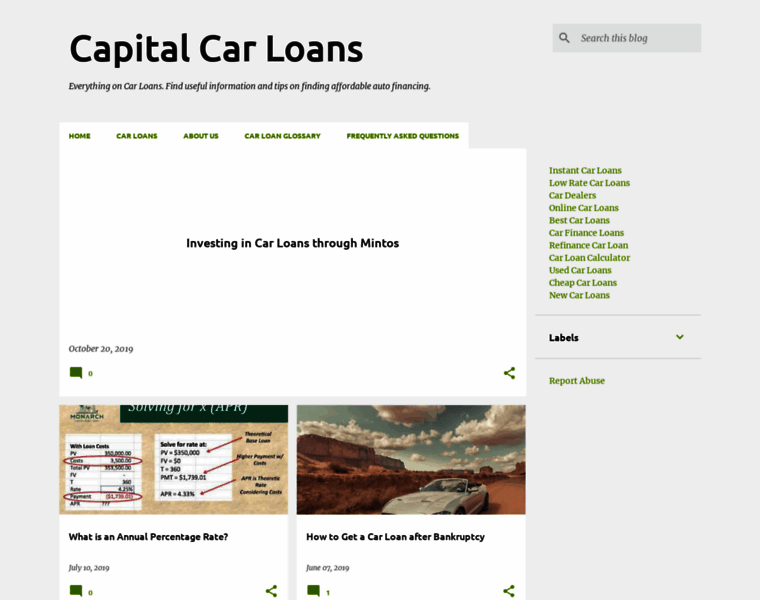 Capitalcarloans.com thumbnail