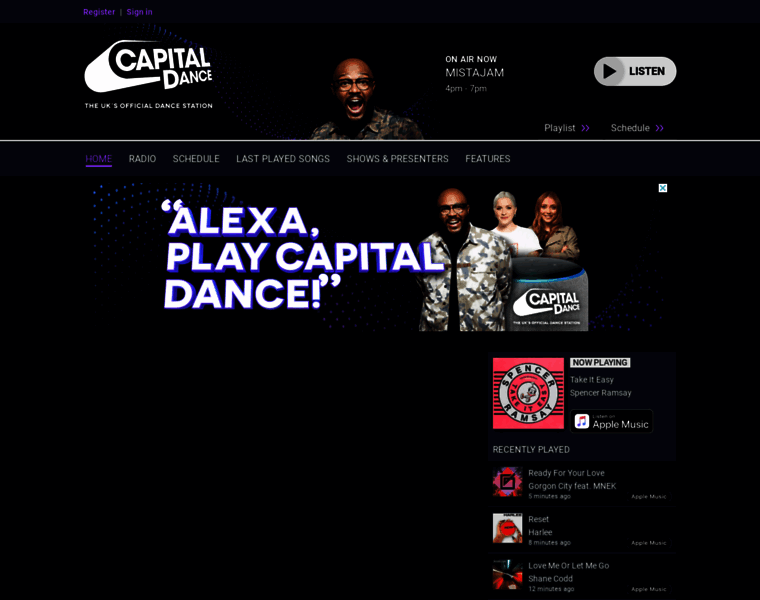 Capitaldance.com thumbnail