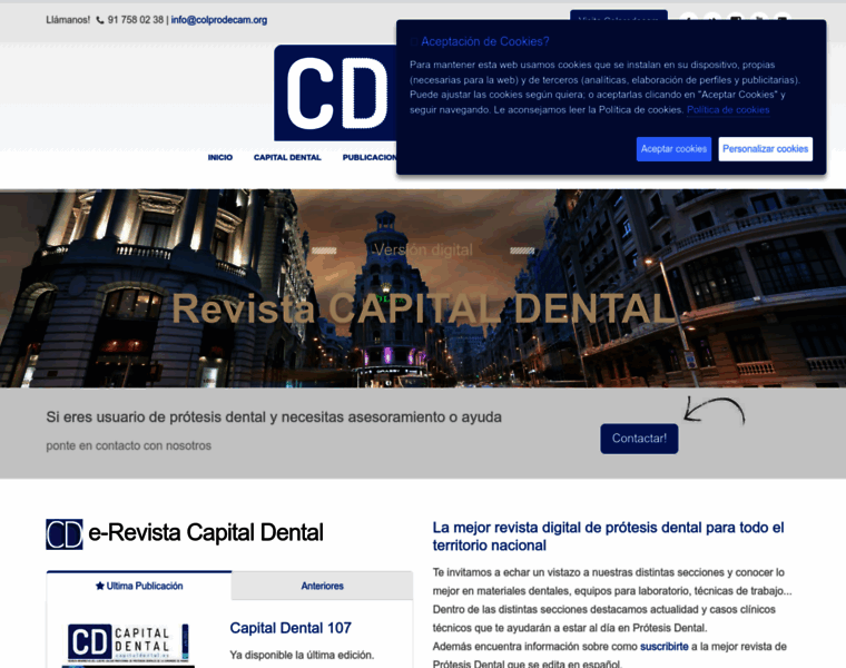 Capitaldental.es thumbnail