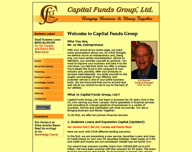 Capitalfundsgroup.com thumbnail