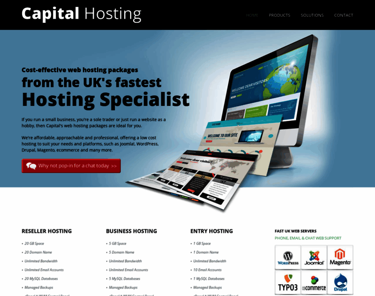 Capitalhosting.co.uk thumbnail