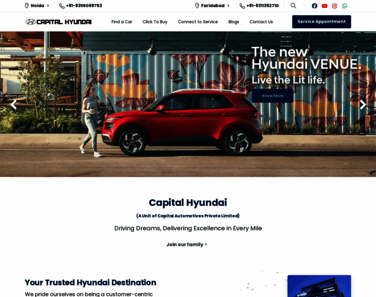 Capitalhyundai.co.in thumbnail