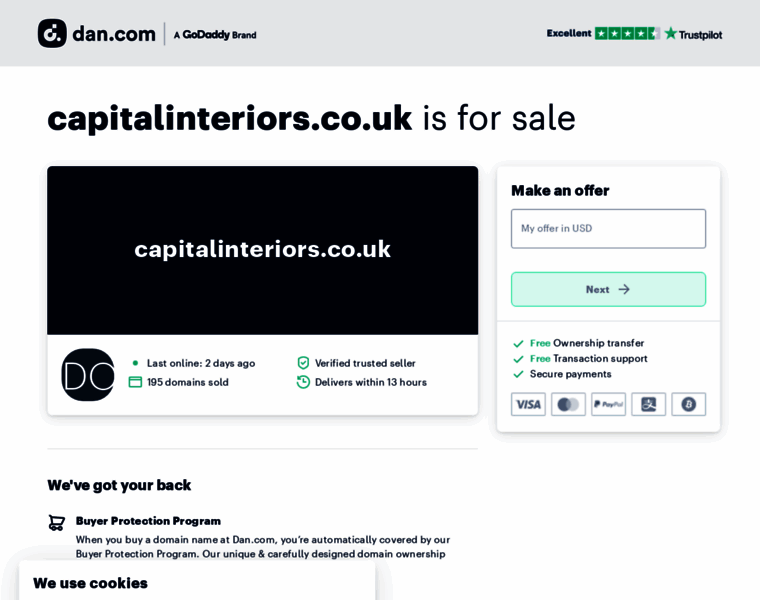 Capitalinteriors.co.uk thumbnail