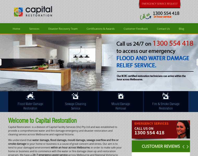 Capitalrestorationcleaning.com.au thumbnail