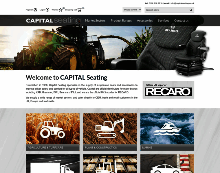 Capitalseating.co.uk thumbnail