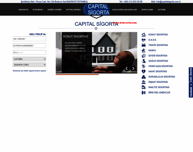 Capitalsigorta.com.tr thumbnail