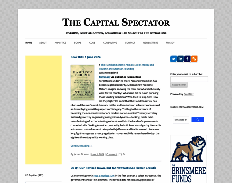 Capitalspectator.com thumbnail