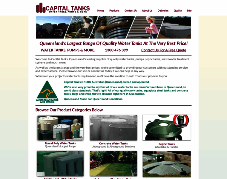 Capitaltanks.com.au thumbnail