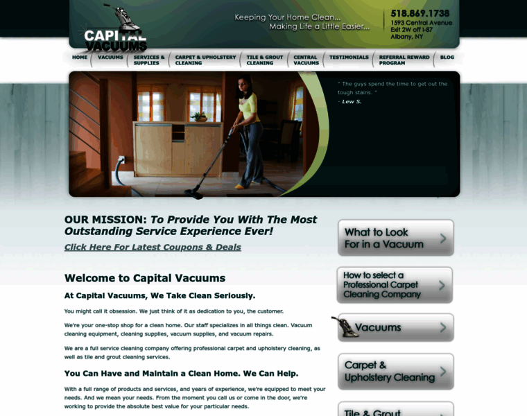 Capitalvacuums.com thumbnail Capitalvacuums.com thumbnail