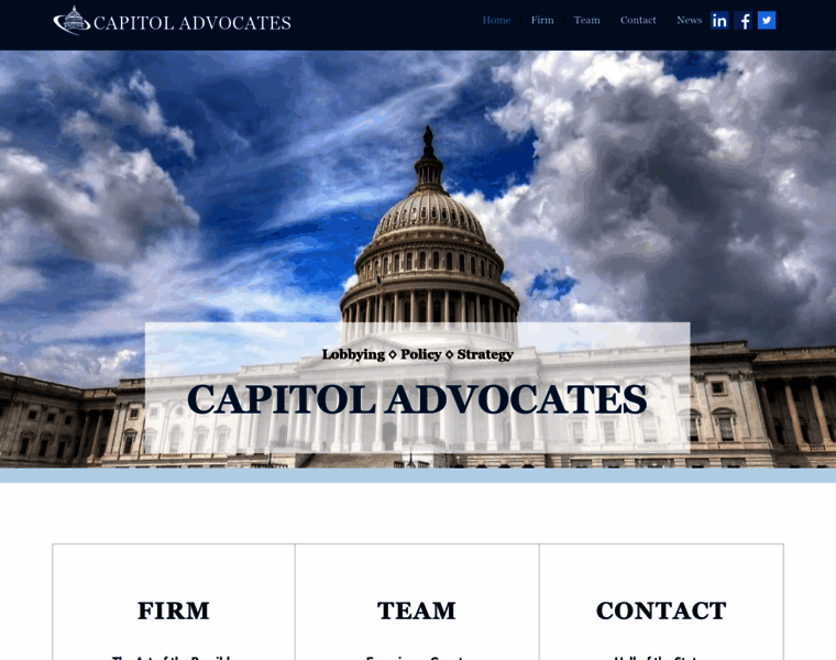 Capitoladvocacygroup.com thumbnail