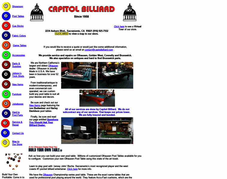 Capitolbilliard.com thumbnail