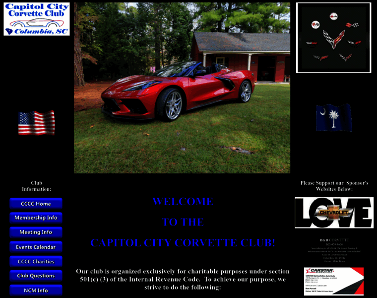 Capitolcitycorvetteclub.com thumbnail
