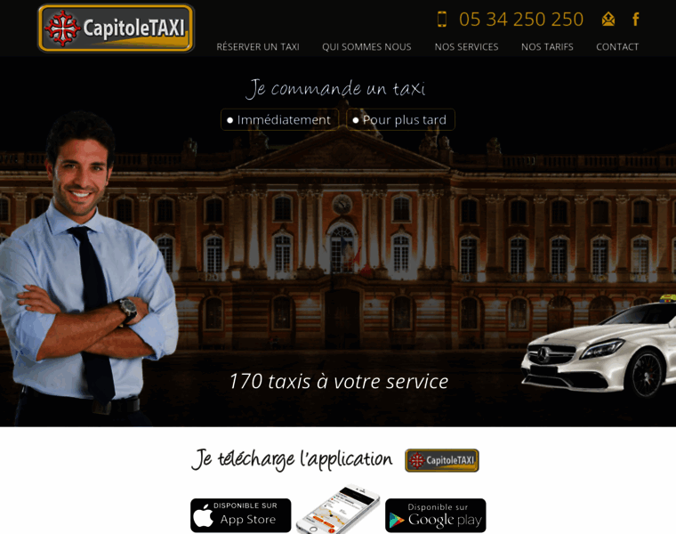 Capitole-taxi.com thumbnail