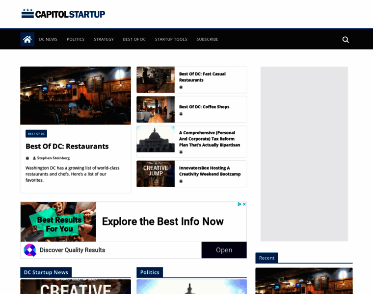 Capitolstartup.com thumbnail