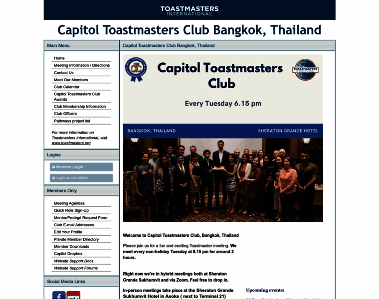 Capitoltoastmasters.com thumbnail
