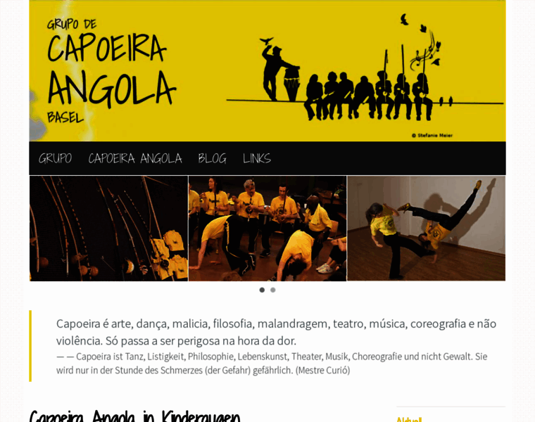 Capoeira-angola-basel.ch thumbnail