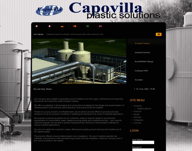 Capovillasrl.it thumbnail
