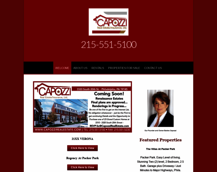 Capozzirealestate.com thumbnail