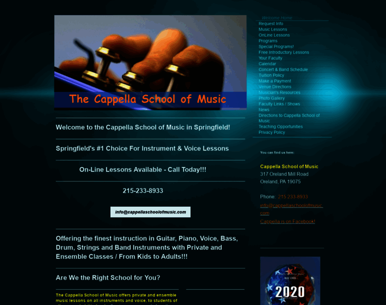 Cappellaschoolofmusic.com thumbnail
