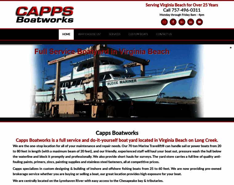 Cappsboatworks.com thumbnail