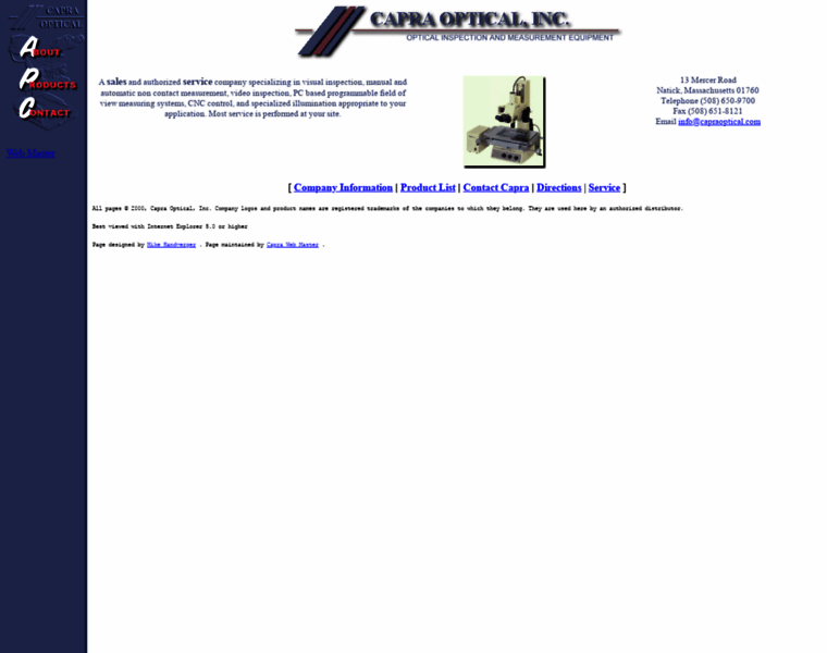 Capraoptical.com thumbnail Capraoptical.com thumbnail