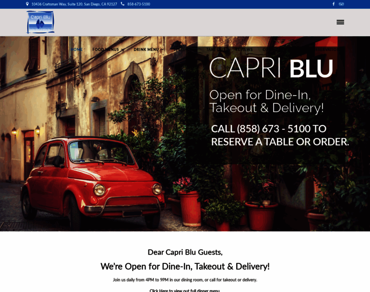 Capri-blu.com thumbnail