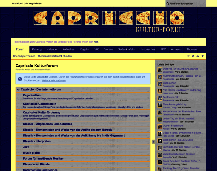 Capriccio-kulturforum.de thumbnail