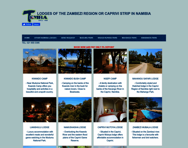 Caprivi-accommodation.com thumbnail