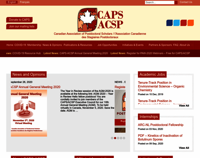 Caps-acsp.ca thumbnail