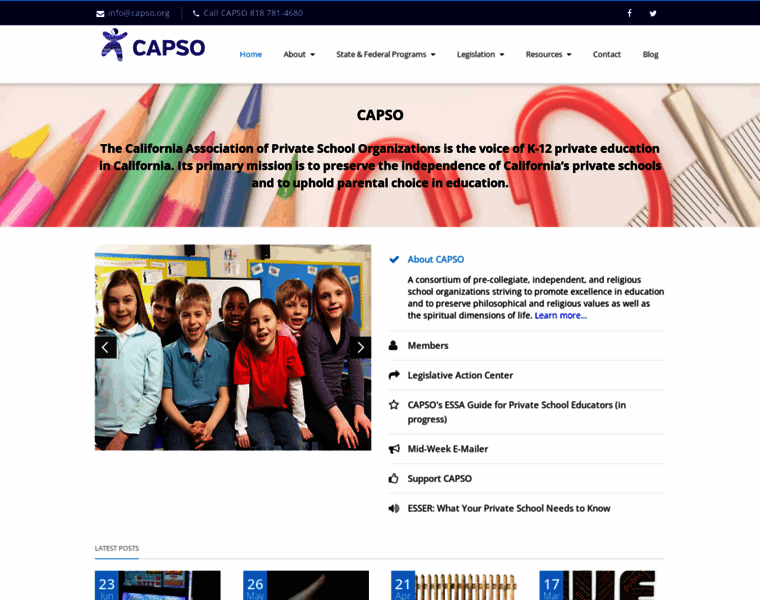 Capso.org thumbnail