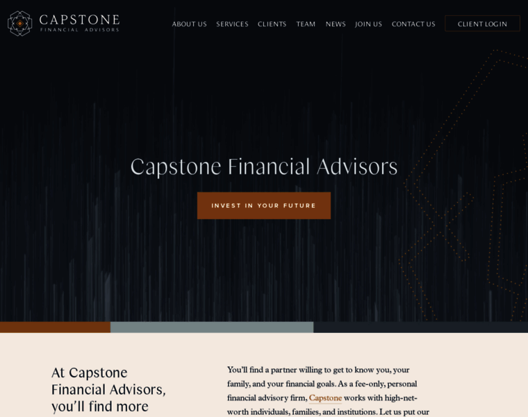 Capstone-advisors.com thumbnail