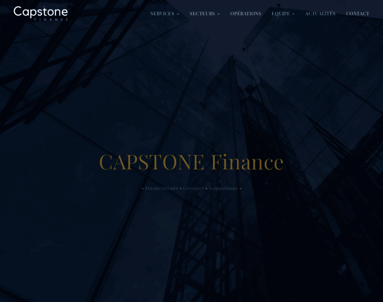 Capstonefinance.fr thumbnail