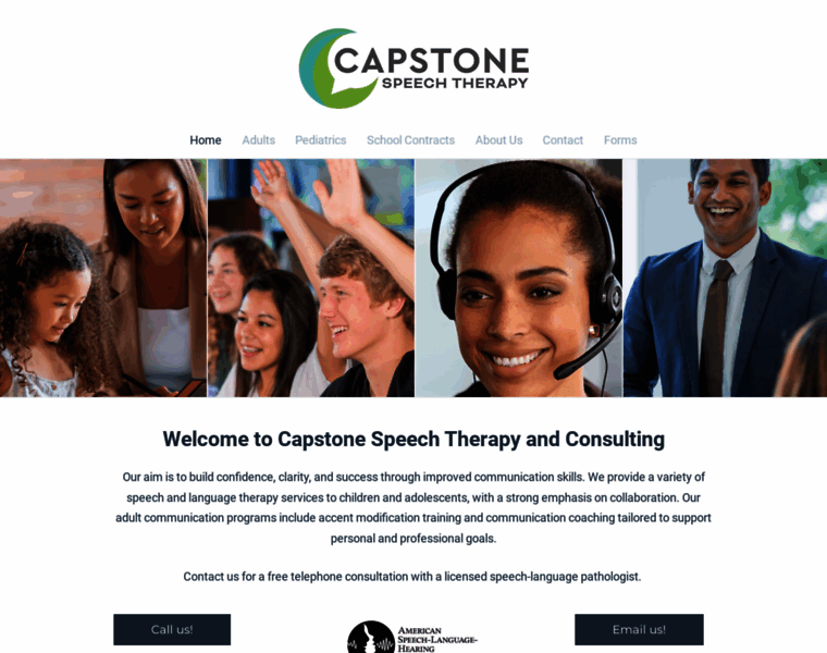 Capstonespeechtherapy.com thumbnail